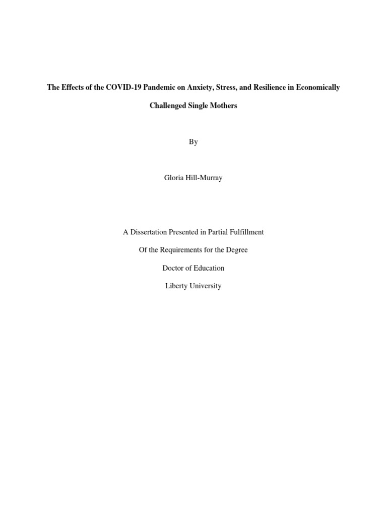 Fulltext download free pdf single parent psychological resilience