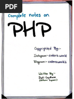 Java Handwritten Notes | PDF
