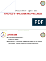 Module 3 Disaster Preparedness