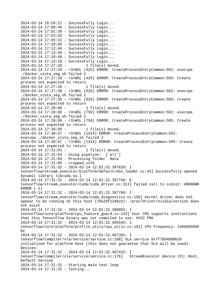 App Log 2024-03-14 | PDF | System Software | Computing