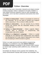 Brochure - Python