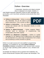 Brochure - Python