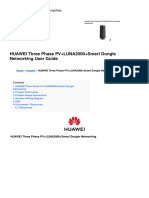 Three Phase Pvluna2000smart Dongle Networking Manual