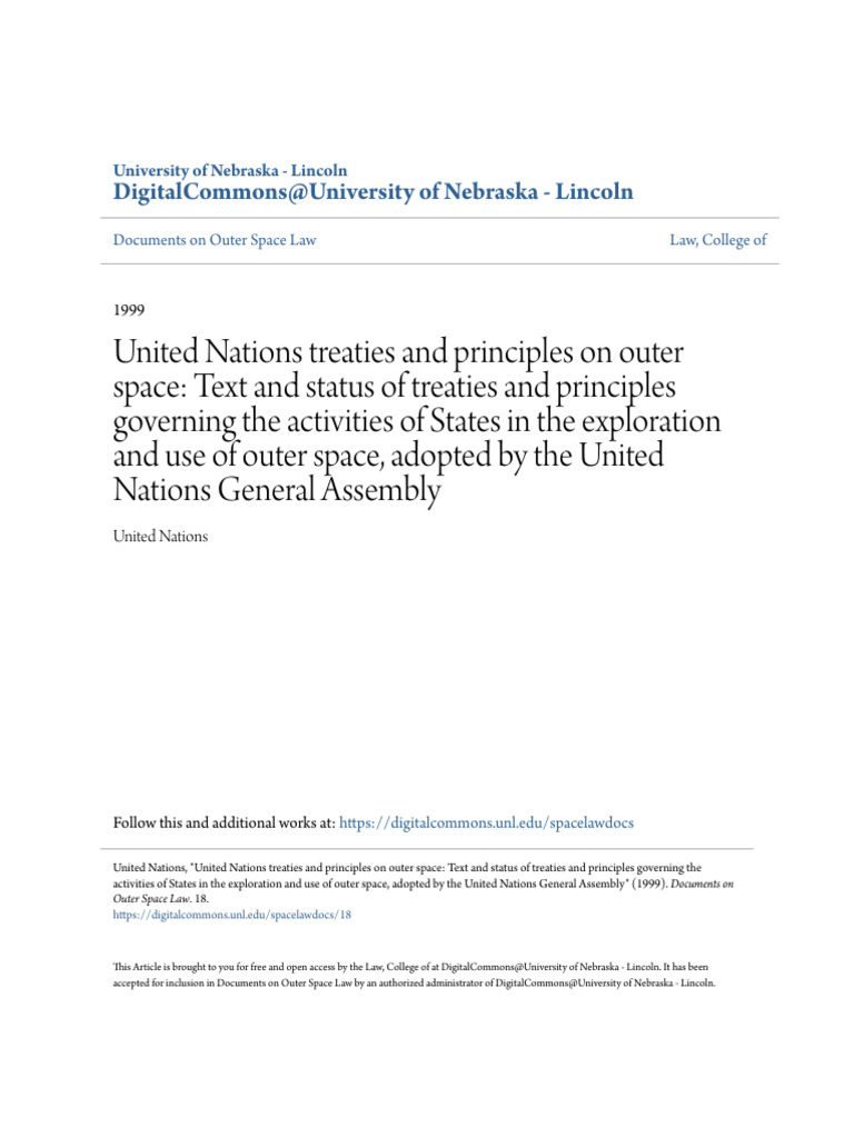 United Nations treaties and principles on outer space_ Text and s PDF
