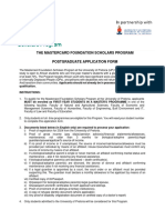 The Mastercard Foundation Scholars Program Postgraduate Application Form 1.zp248055