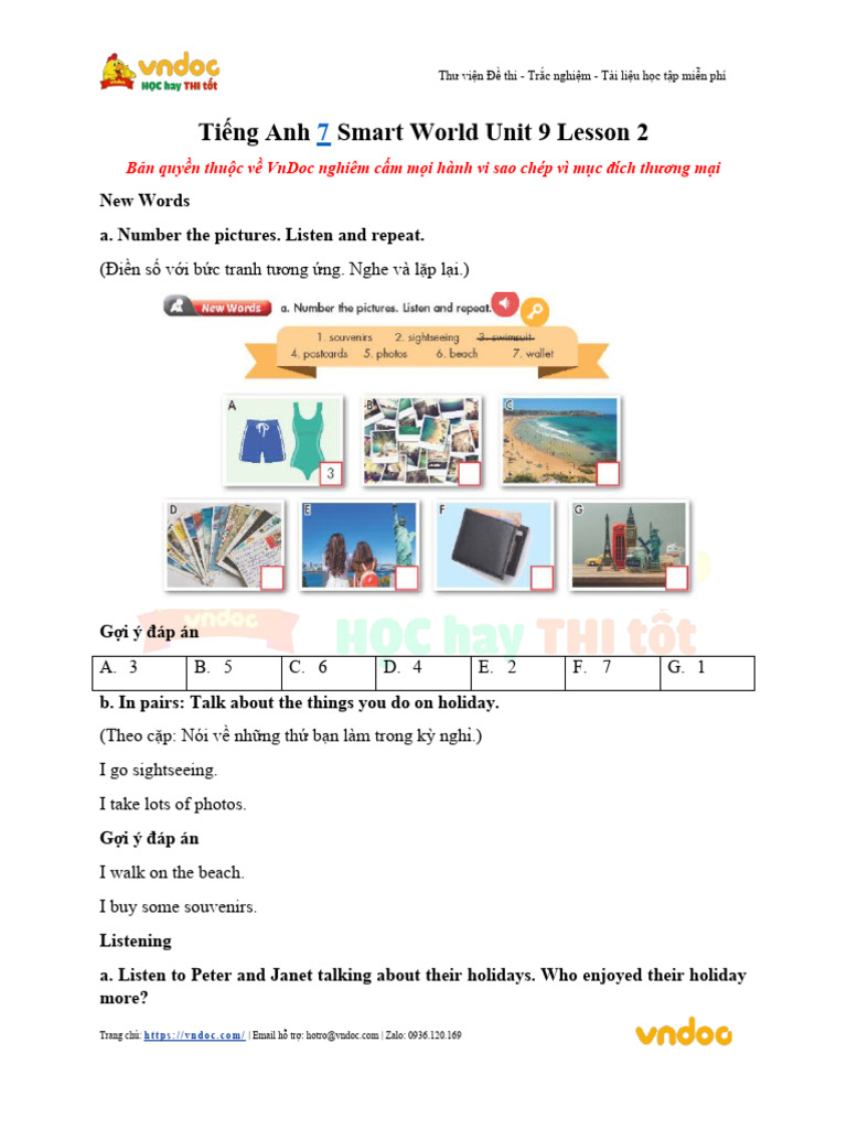 i learn smart world 7 unit 9 lesson 2 workbook