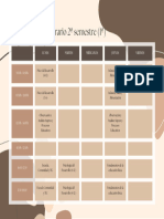 Horario 2º Sem (1º)