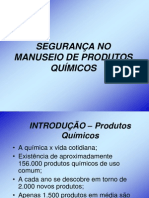 Segurança no manuseio de produtos químicos