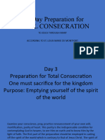 Preparation For Total Consecration Day 3 (Acies)