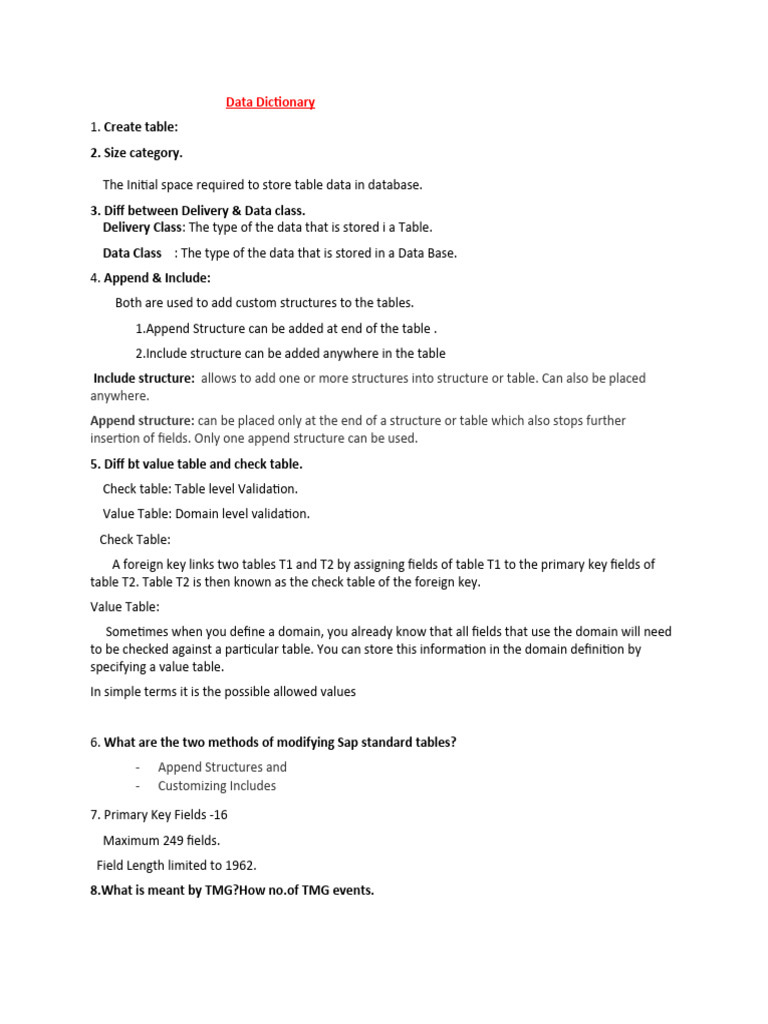 Abap test pdf database transaction databases