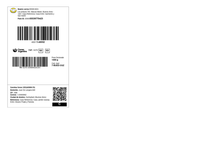 Shipment Labels 240321103237 | PDF