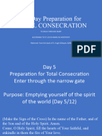 Preparation For Total Consecration Day 5