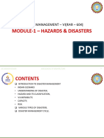 Module 1 Hazards & Disasters