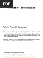 Assembly Introduction