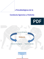 Bases Psicobiológicas de La Conducta Agresiva y Violenta