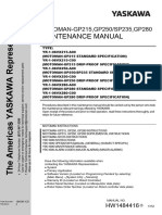 Yaskawa Motoman GP215 Maintenance Manual