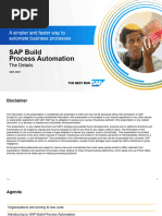 SAP Build Process Automation