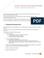 Séquence 2 - Dossier Écrit Et Présentation Orale