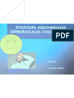 Douleurs Abdominales Chirurgicales Chez