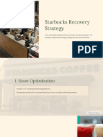 Starbucks Recovery Strategy