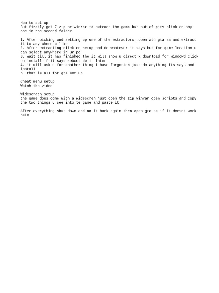 How To Setup | PDF | Self-Improvement