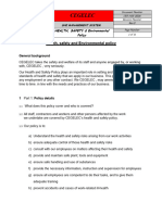 VFL Safety Management Checklist | PDF | Safety | Occupational Safety ...