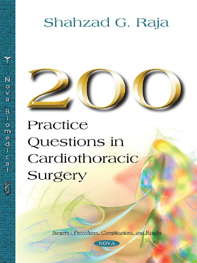 CARDIOTHORACIC SURGERY TEXTBOOK REDDIT visual data 8