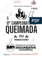 11º Campeonato Municipal de Queimada 2023 #11ºcmq