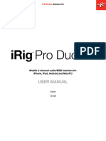 IRig Pro Duo IO User Manual