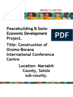 Construction of Oromo Borana Peace Centre