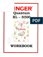 Singer Quantum XL 5000 Workbook