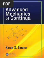 Surana, Karan S - Advanced Mechanics of Continua-CRC Press (2015)