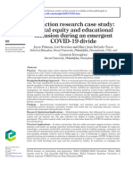 PITTMAN - digital equity and educational inclusion during an emergent COVID-19 divide