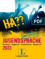 Hä - Jugendsprache Unplugged 2013 - Deutsch Englisch Spanisch Französisch