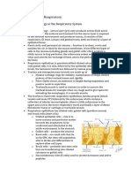 Histology RCR1 Respiratory