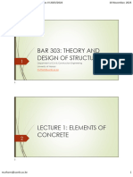 BAR 303 - Lecture 1