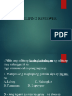 Filipno Let Reviewer