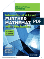 International A Level FURTHER MATHEMATICS With Mechanics