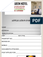 Marqueen Application Form