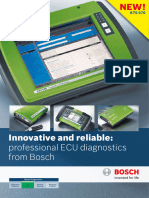 Innovative and Reliable:: Professional ECU Diagnostics From Bosch