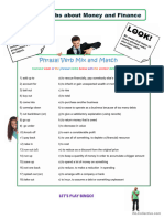 Phrasal Verbs About Finance and Statistics