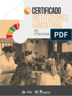 - CERTIFICADO INSTITUCIONES EDUCATIVAS