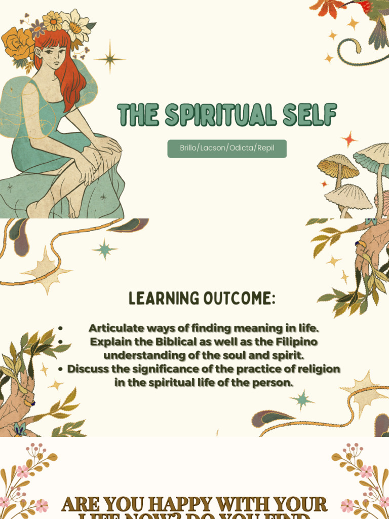 Understanding the Spiritual Self | PDF | Witchcraft | Soul
