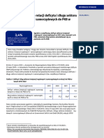 Wstepna Informacja o Relacji Deficytu I Dlugu Sektora Instytucji Rzadowych I Samorzadowych Do PKB W 2022 R.