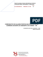 Quadro Comparativo Das Propostas Da Carreira Docente - Andes - Sinasefe