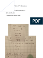 Trabajo Práctico Nº4 Matemática