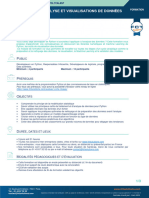 PYTHON Avance Analyse Et Visualisation de Donnees Programme