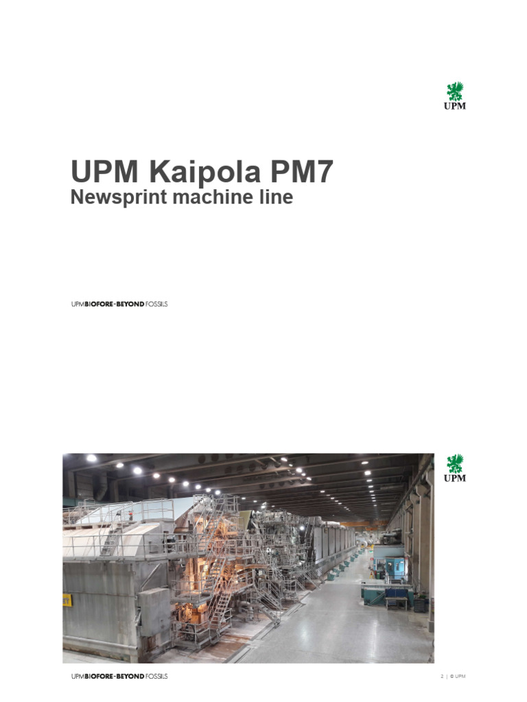 Kaipola PM7 Sales Material 30112020 | PDF | Secondary Sector Of The Economy