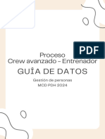 Proceso Crew avanzado - Entrenador 1