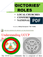 Judicatories Roles